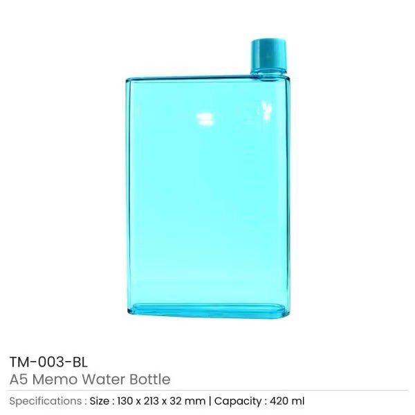 A5 Memo Water Bottles