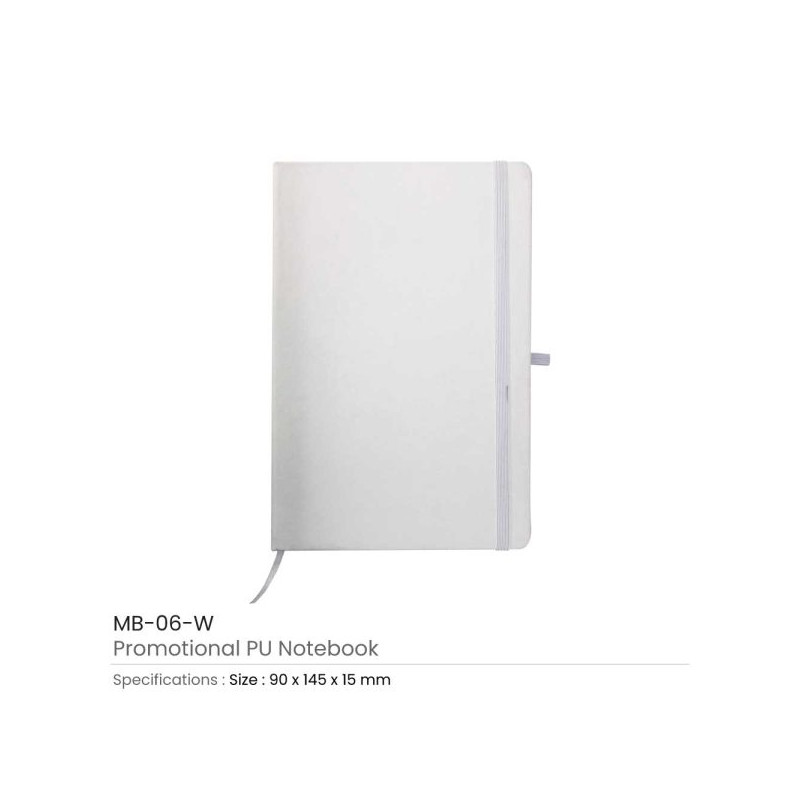 PU Leather Notebook A6 Sized