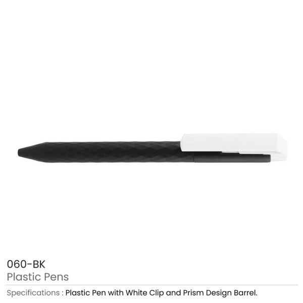 Prism Design Plastic Pens