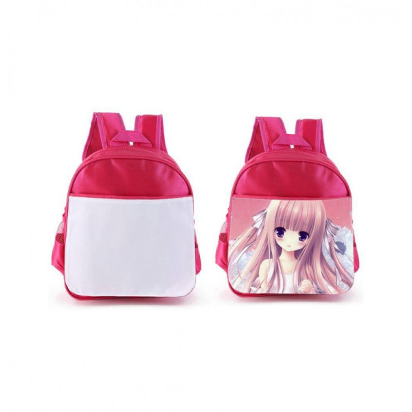 Personalized Pink Kids School Bag