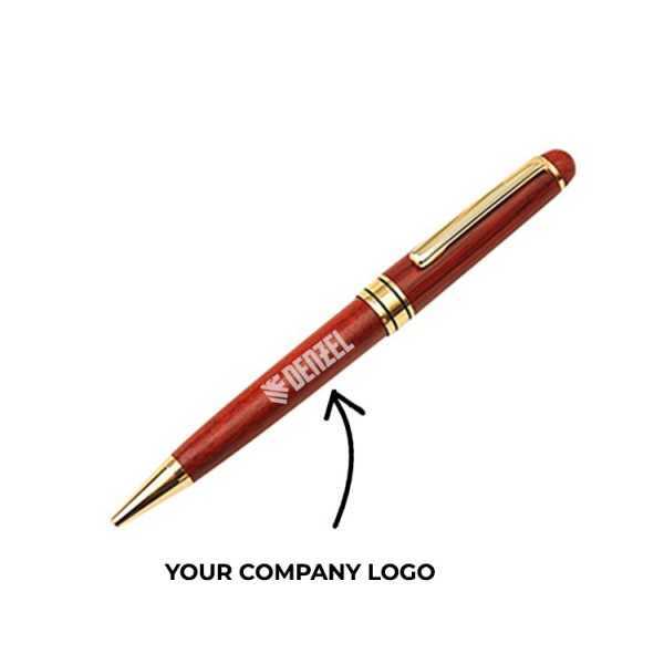 Red Metal Pen (Engrave)