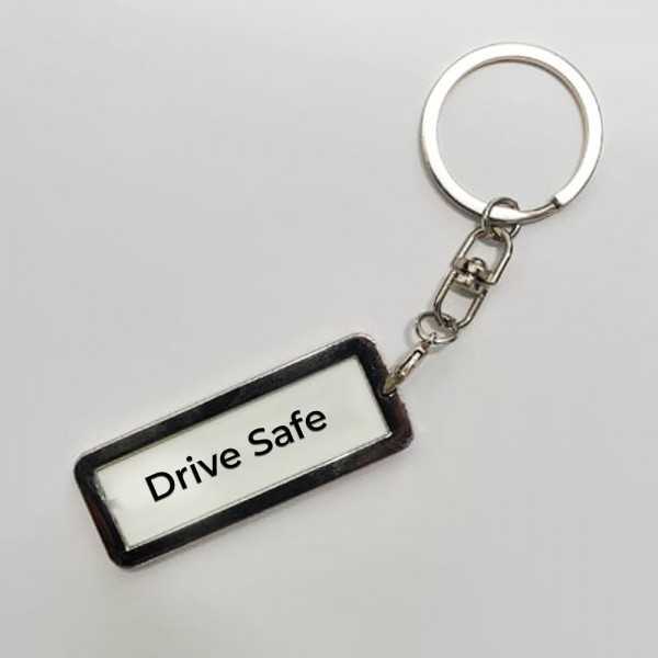 Car Number Plate Keychain