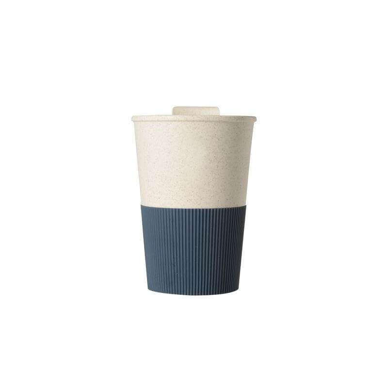 MALTA - Reusable Wheatstraw Cup 350ml - Blue