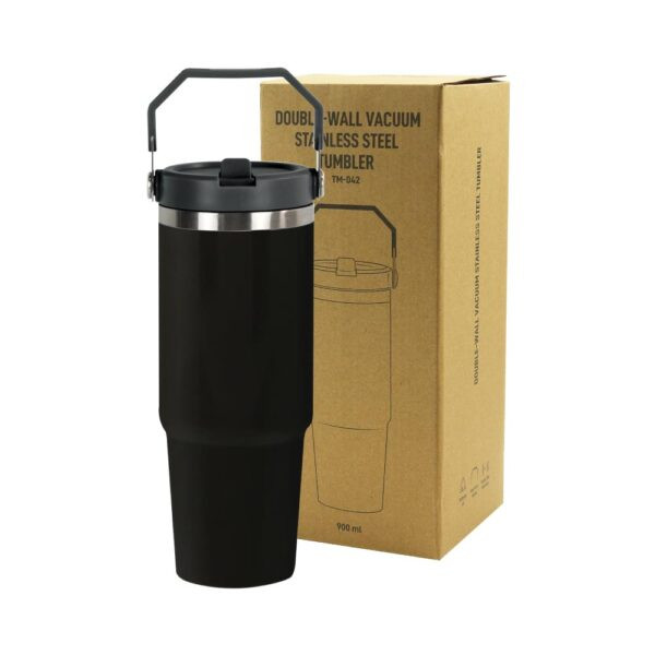 Tumbler with Handle & Straw...