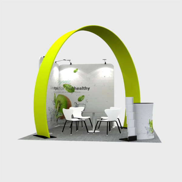 Exhibition Booth Modular Horseshoe Arch Exhibition Kit for 10ft Wide Booths